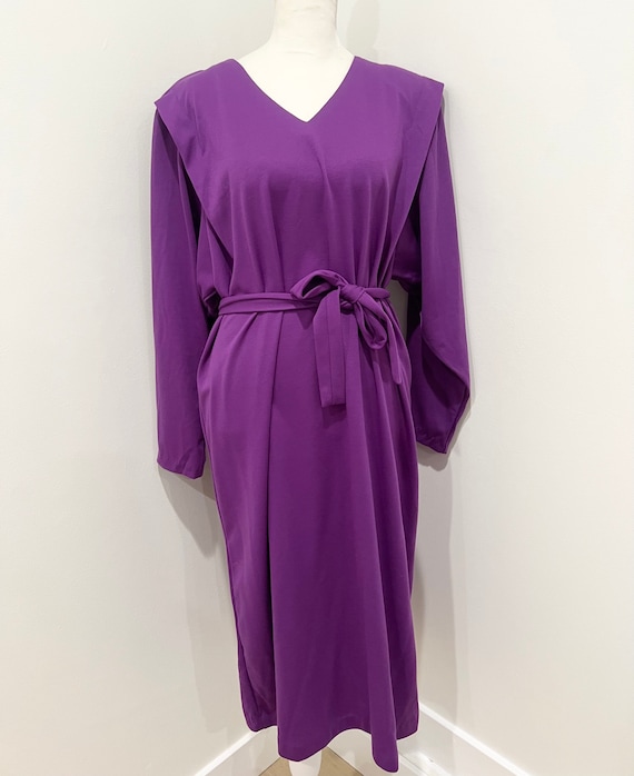 Vintage purple Anthony Richards Dress L/XL