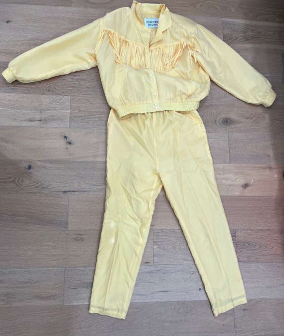 Vintage Fringe Track Suit - image 1