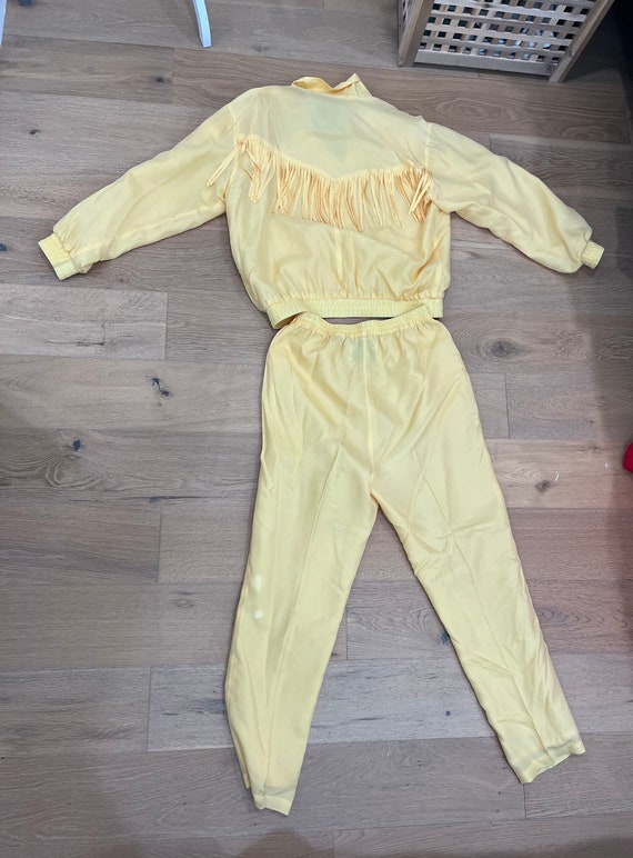 Vintage Fringe Track Suit - image 3