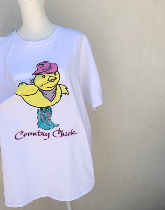 Vintage 80’s Country Chick Tee - image 4