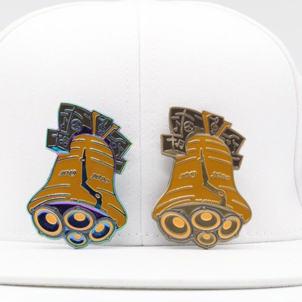 Philly Pham Liberty Bell Hat Pin - Ringing in the New Year