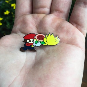 Fracassato di Super Mario Bros N64 stile cappello Pin