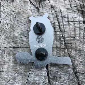 Owl of Peace Lapel Pin image 2