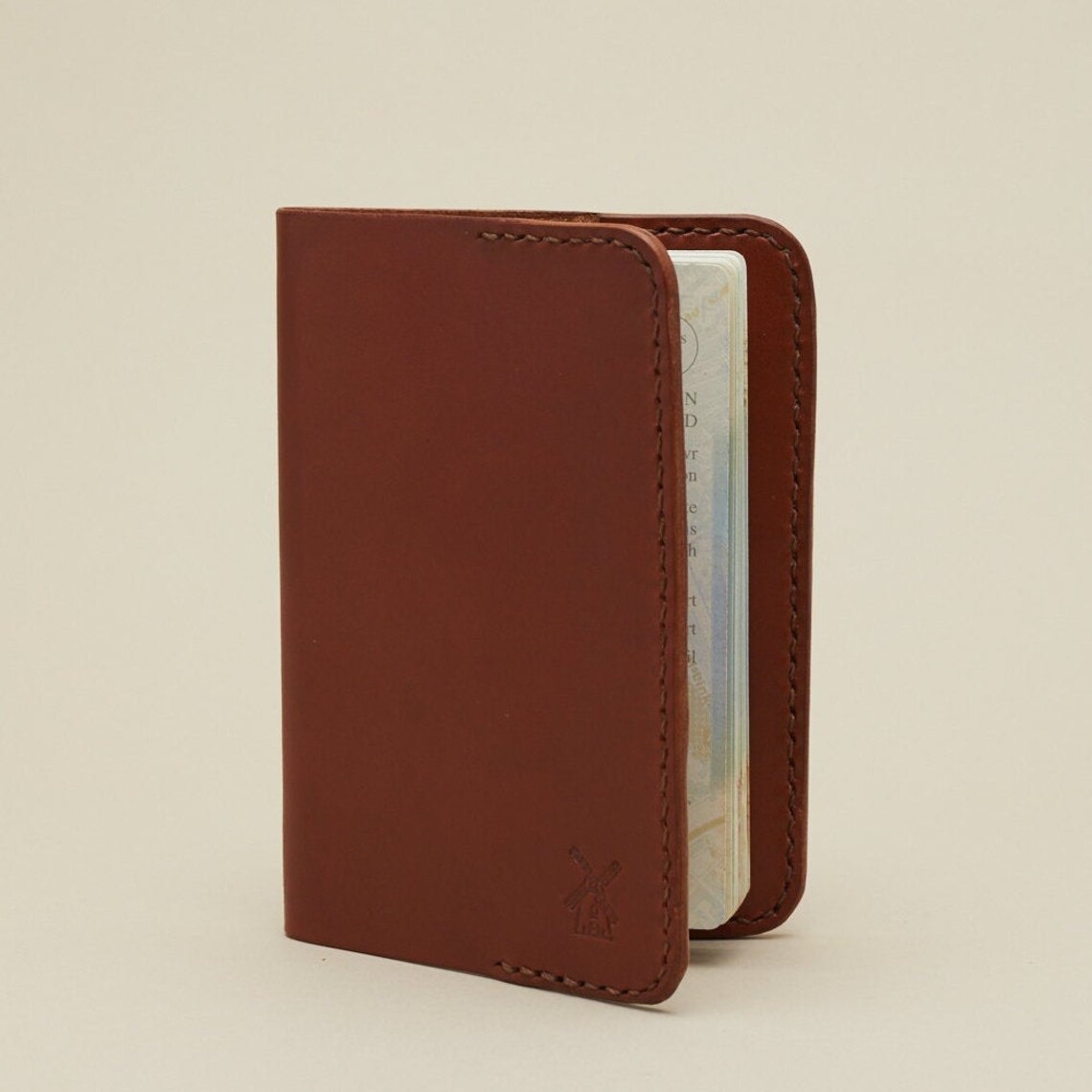 Passport Case in Mahogany Etsy
