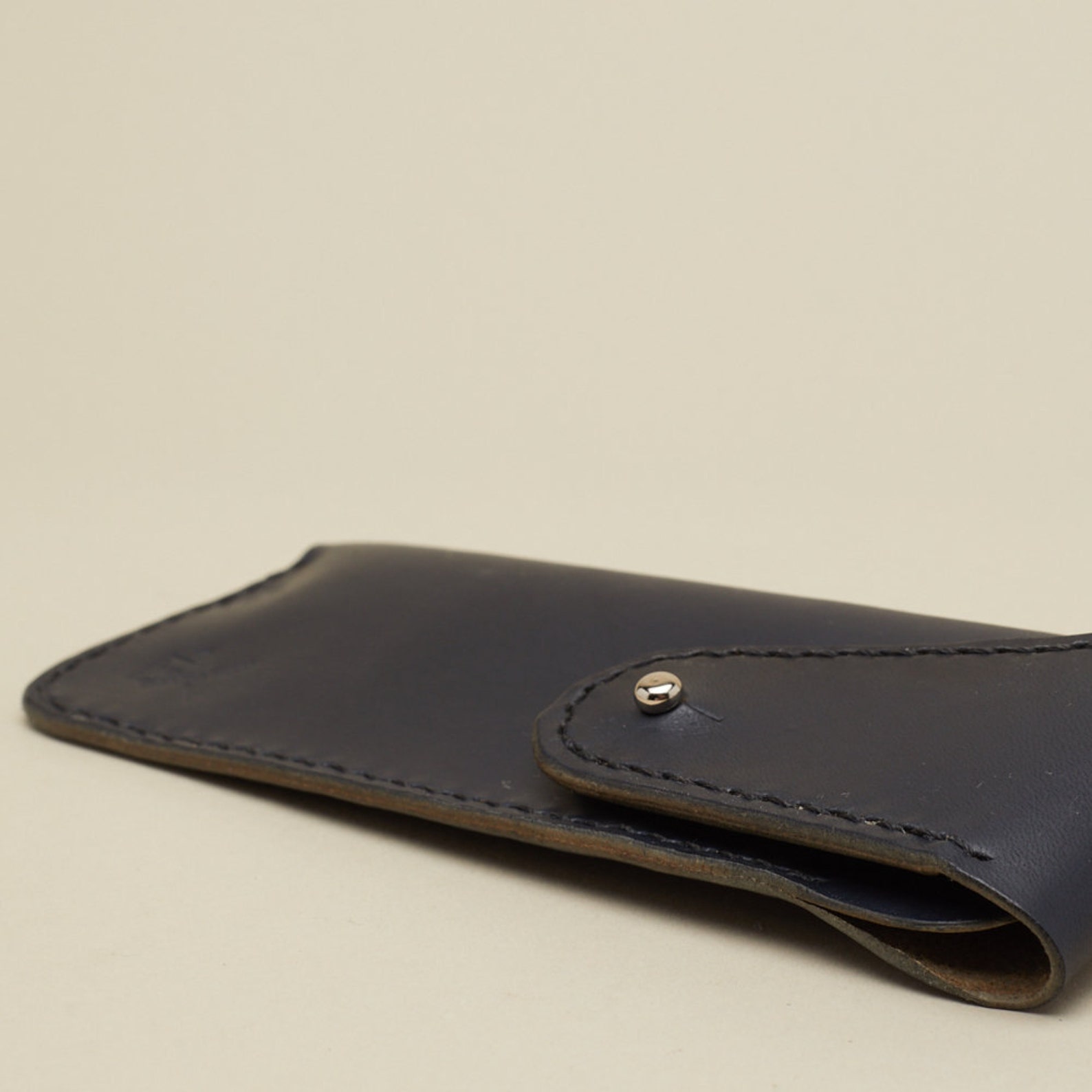 Glasses Case in Navy Etsy