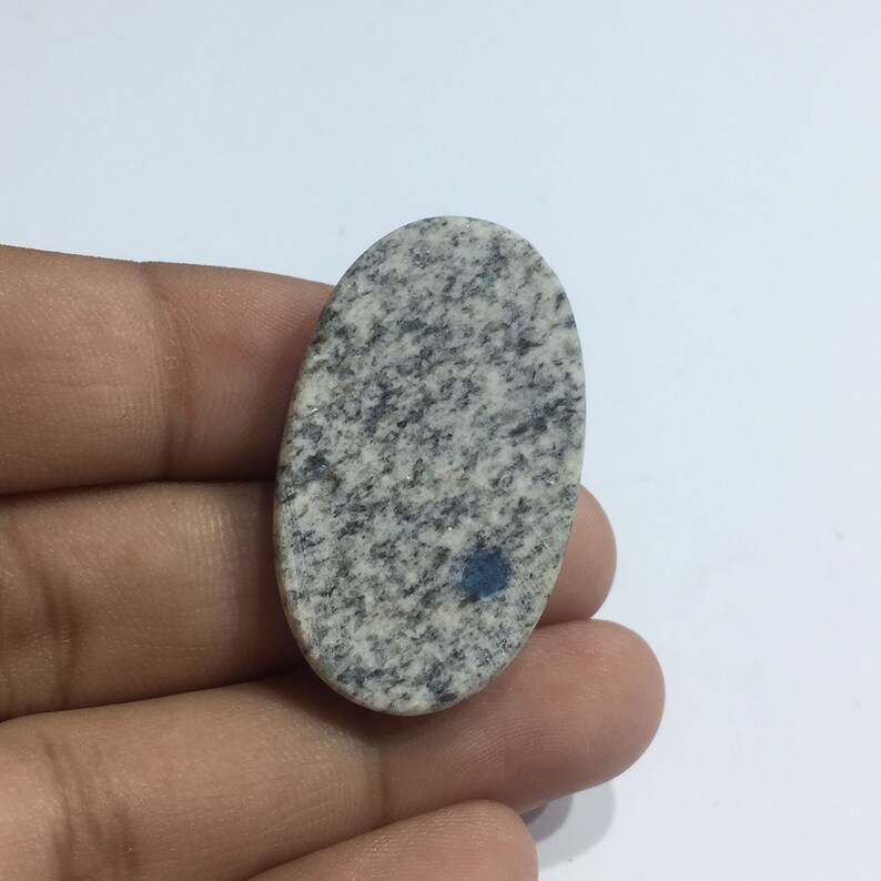 Raindrop Azurite Cabochon Best Quality K2 Jasper Cabochon Gemstone Handcrafted K2 Granite Gemstone Oval Shape 36x22x7 mm 46.5 Carat