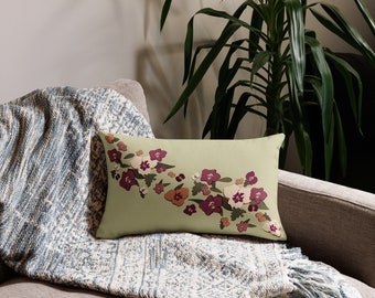 Pillowcase Floral Cushion Cover Home Decor Floral Pattern