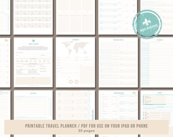 Travel Planner / vacation planner,  trip planner, road map, travel budget, pre-trip planning, itinerary