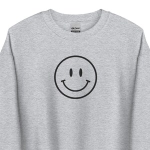 Sweatshirt smiley face clearance