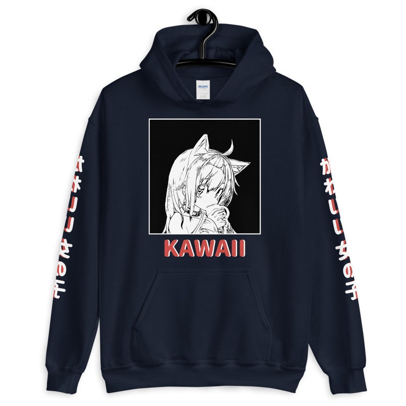 Cute Anime Girl Pfp Hoodie