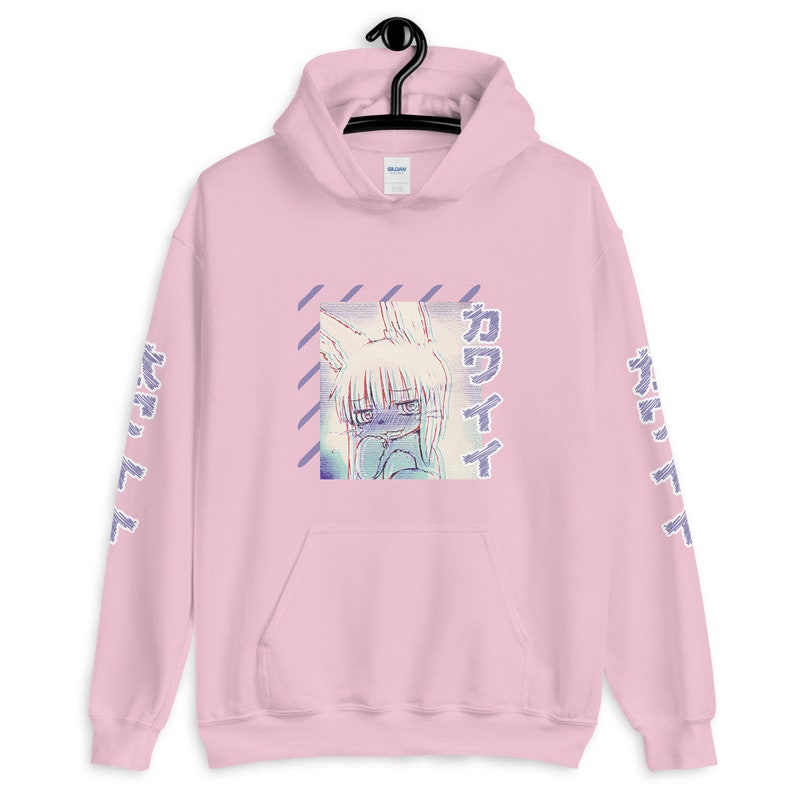 Kawaii Girl Oversized Harajuku Hoodie Anime HoodieAnime Etsy