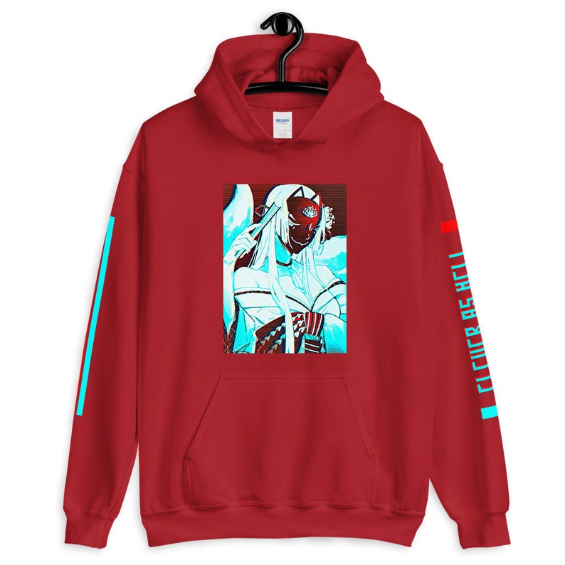 anime vaporwave hoodie