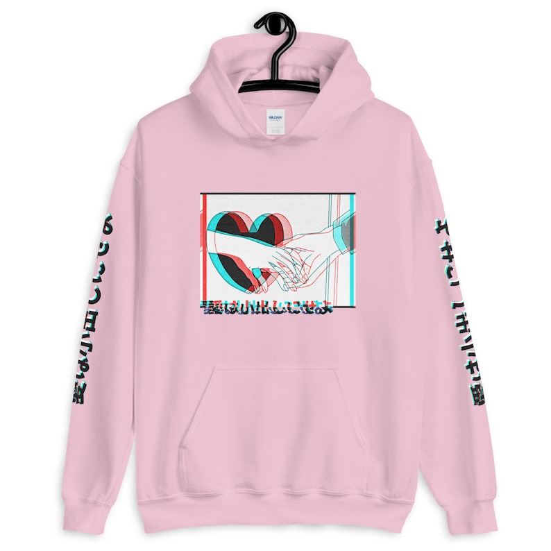 pink aesthetic hoodie