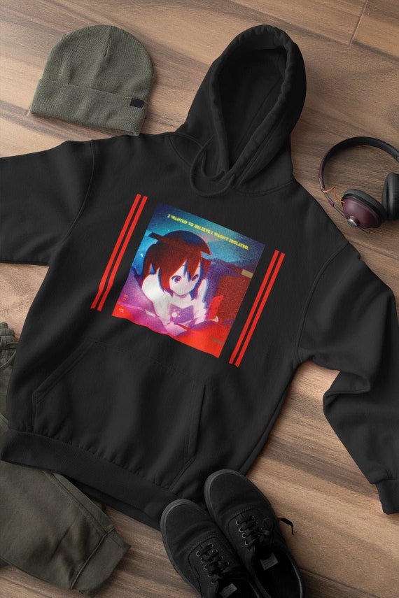 aesthetic anime hoodievaporwave hoodieanime sweatshirtanime  hoodiestreetwearharajukupastel gothpastel grungeyami kawaiiunisex