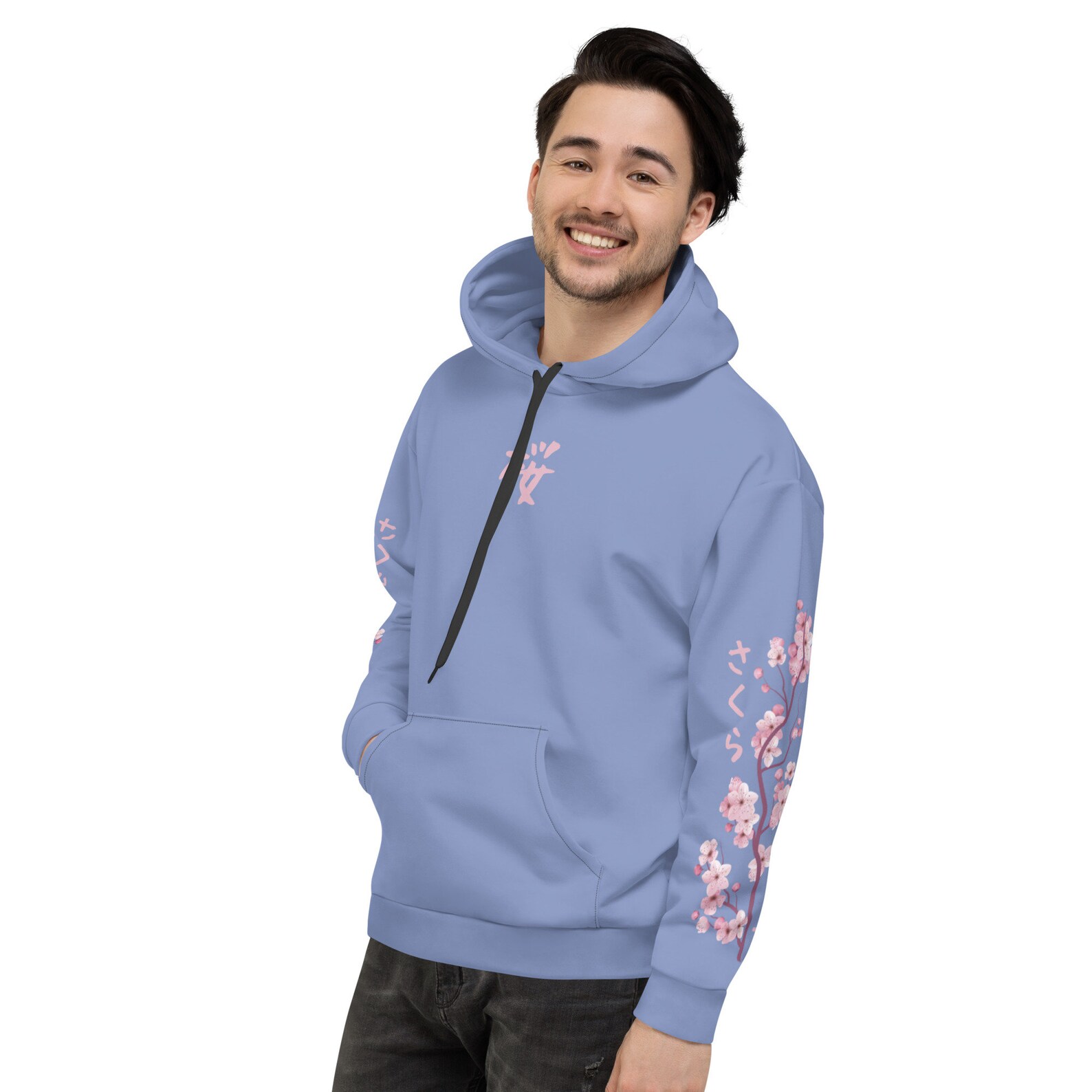 Japanese Cherry Blossom Hoodie Sakura Blossom Hoodie Etsy