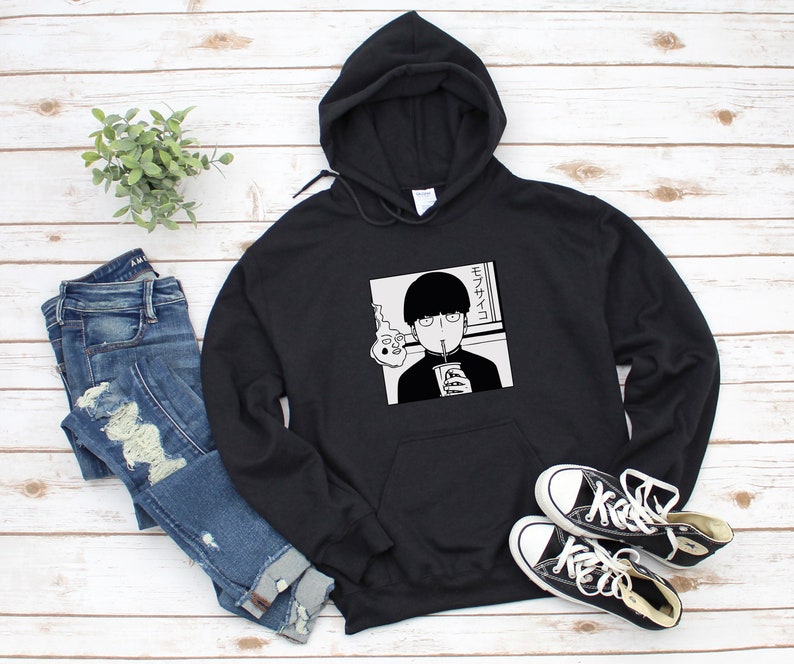 Mob Psycho 100 Hoodie 13 colorsShigeo Kageyama HoodieDimple | Etsy