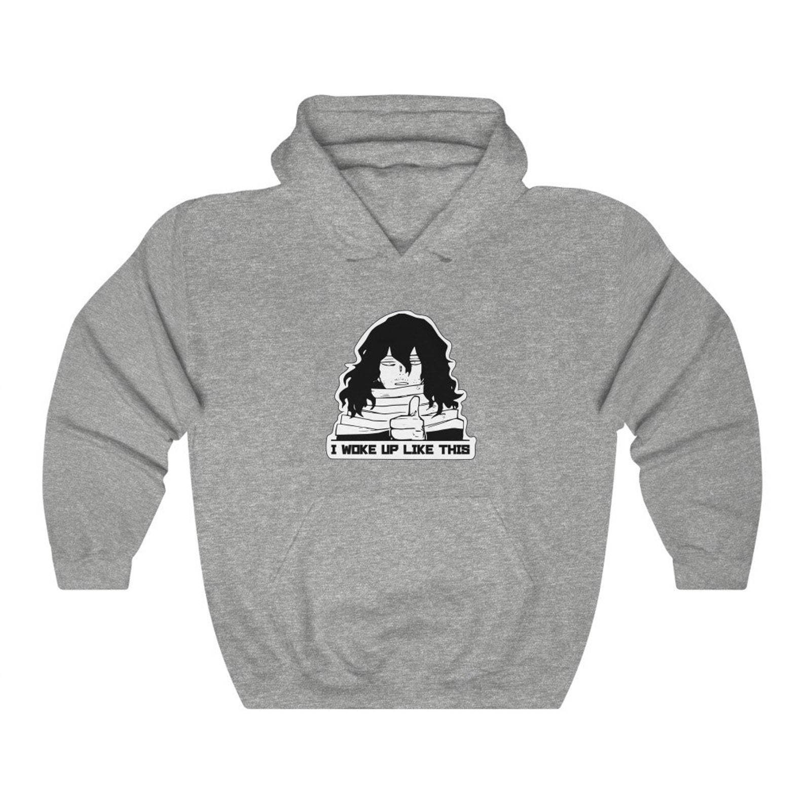 Sleepy Aizawa/Eraserhead Hoodie My Hero Academia Funny Etsy