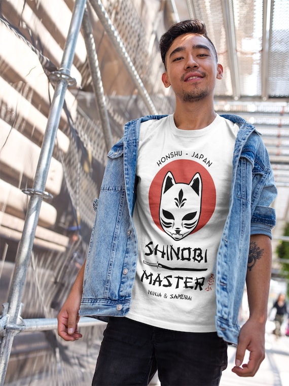 Shinobi Master T-shirt, Ninja Shirt, Warrior Shirt, Japanese Shirt