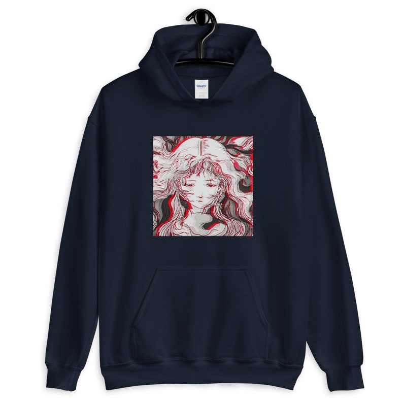 anime vaporwave hoodie