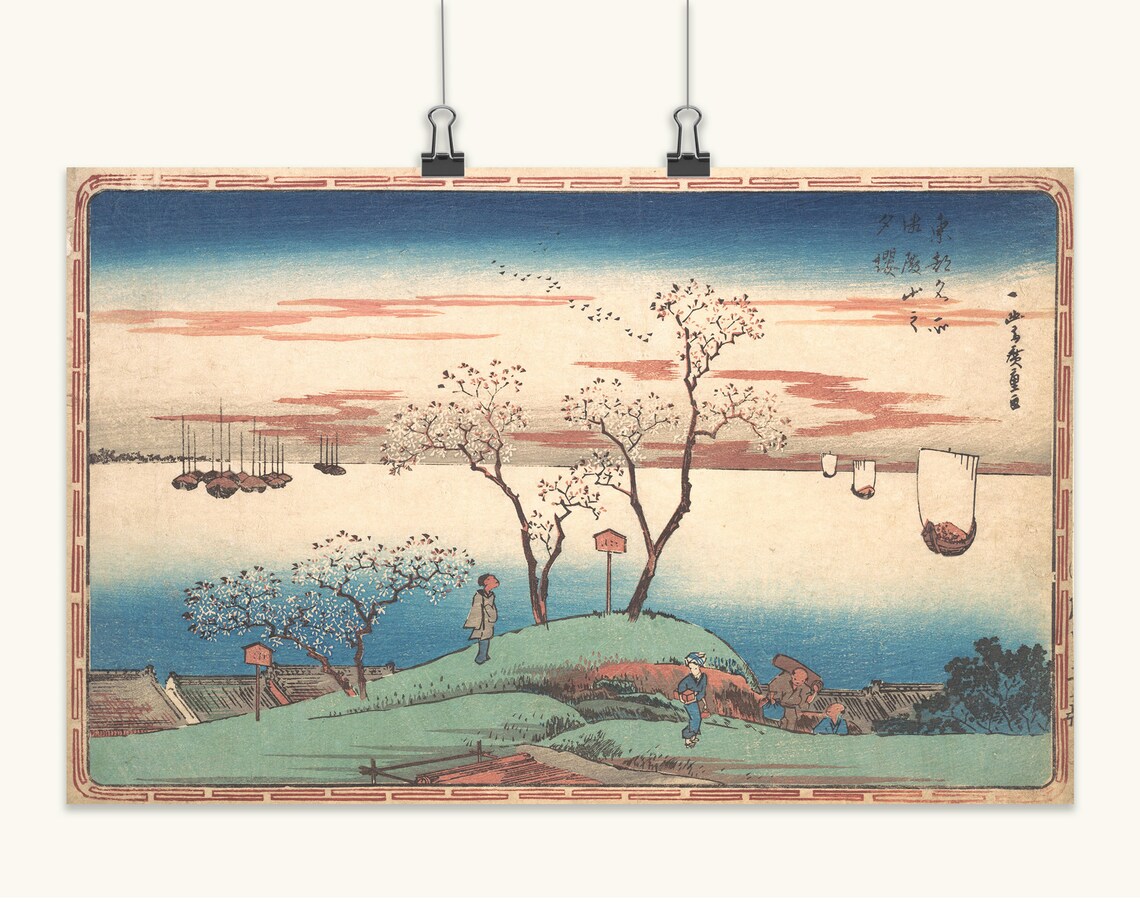 JAPANESE ART Japanese Wall Art Japanese Prints Japanese Wall | Etsy