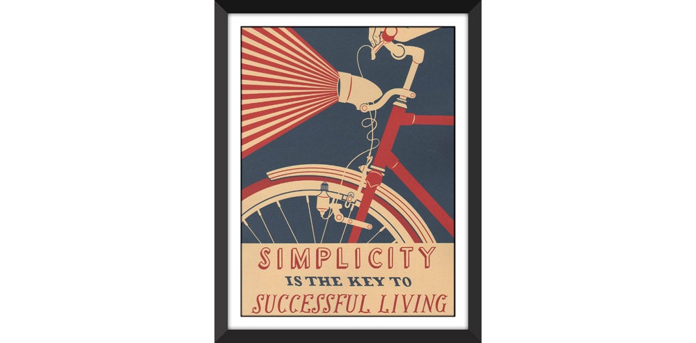 Vintage Bicycle Poster Art Print American Style Cycles Poster | Etsy UK