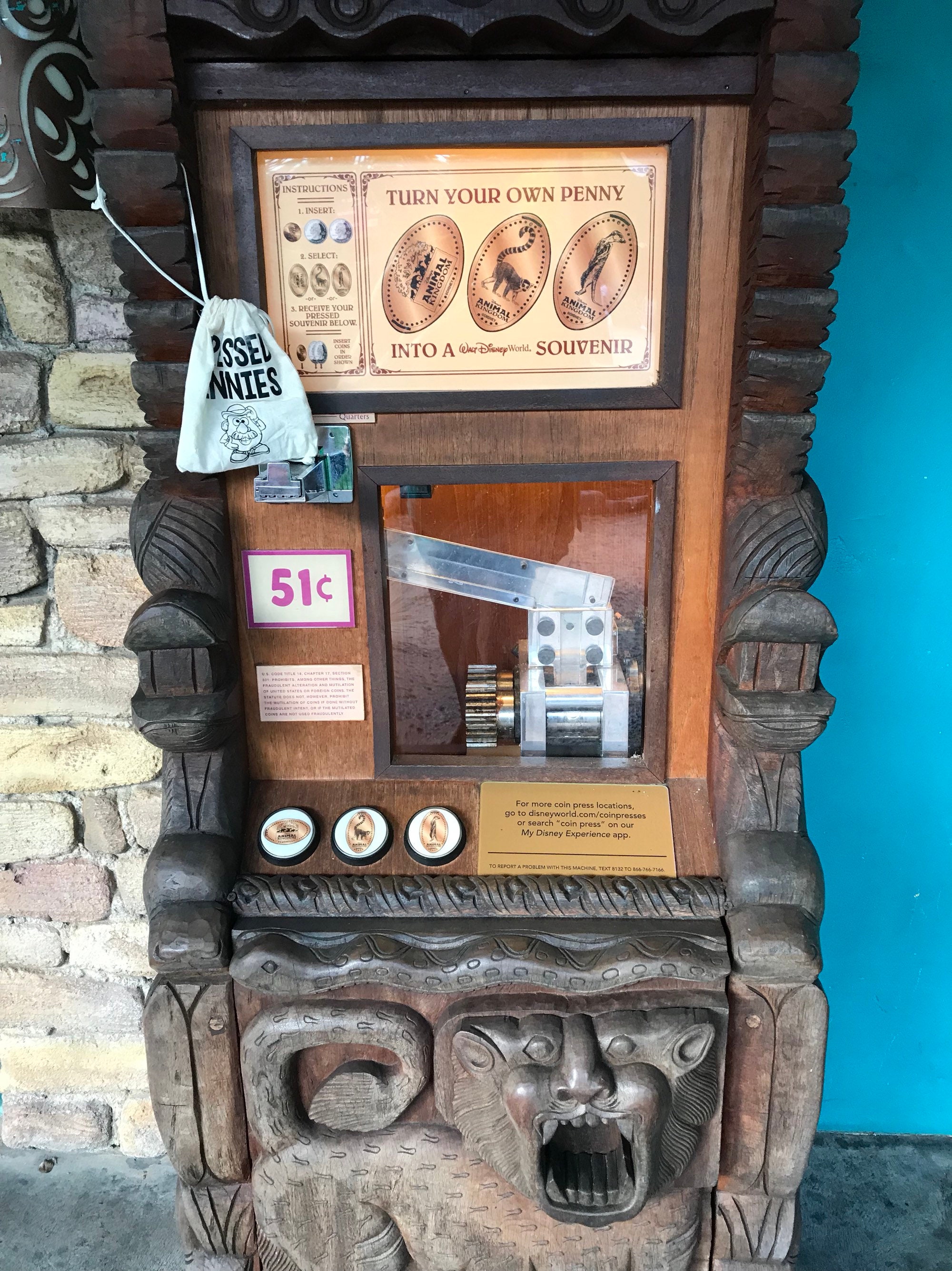 Pressed Penny Holder/Coin Purse/ Pennies bag pouch Etsy