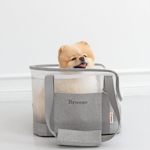 Airboat Breeze [Breathable ,All Mesh] - Gray , Pet carrier,Dog carrier