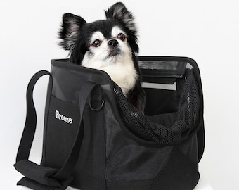 Airboat Breeze[Breathable ,All Mesh] - BLACK , Pet carrier,Dog carrier