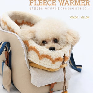 Fleece Warmer For Putzi,Limo, Pet carrier,Dog carrier