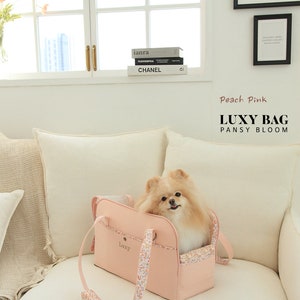 LUXY BAG Peach Pink, Haustier Tragetasche Bild 2