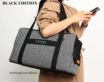PUTZI BAG Black Edition : Haustier Tragetasche