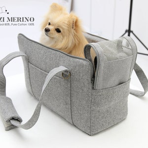 PUTZI BAG MERINO : Pet carrier,Dog carrier image 6