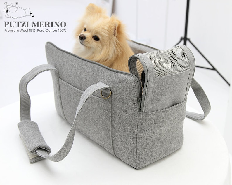 PUTZI BAG MERINO : Pet carrier,Dog carrier image 6