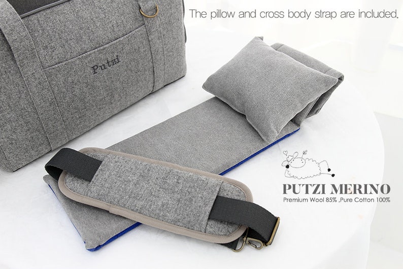 PUTZI BAG MERINO : Pet carrier,Dog carrier image 7