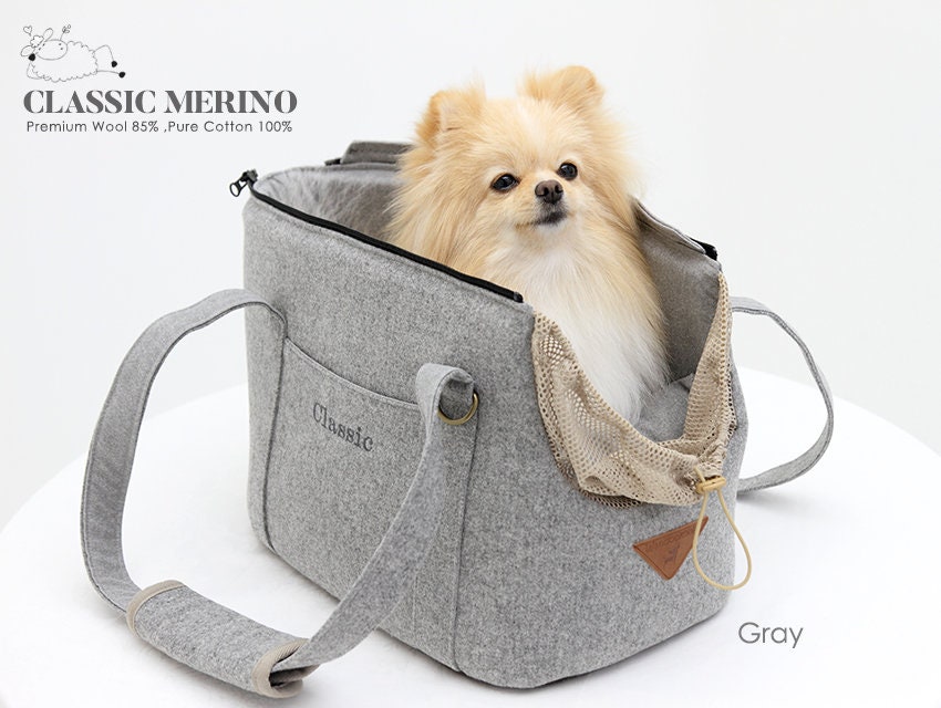 Pet Carrier, dog carrier : CLASSIC MERINO