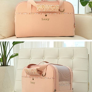 LUXY BAG Peach Pink, Haustier Tragetasche Bild 3