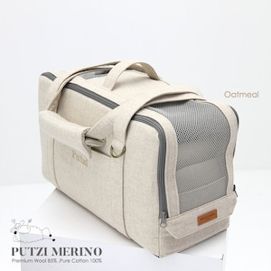 PUTZI BAG MERINO : Pet carrier,Dog carrier image 4