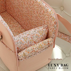 LUXY BAG Peach Pink, Haustier Tragetasche Bild 5