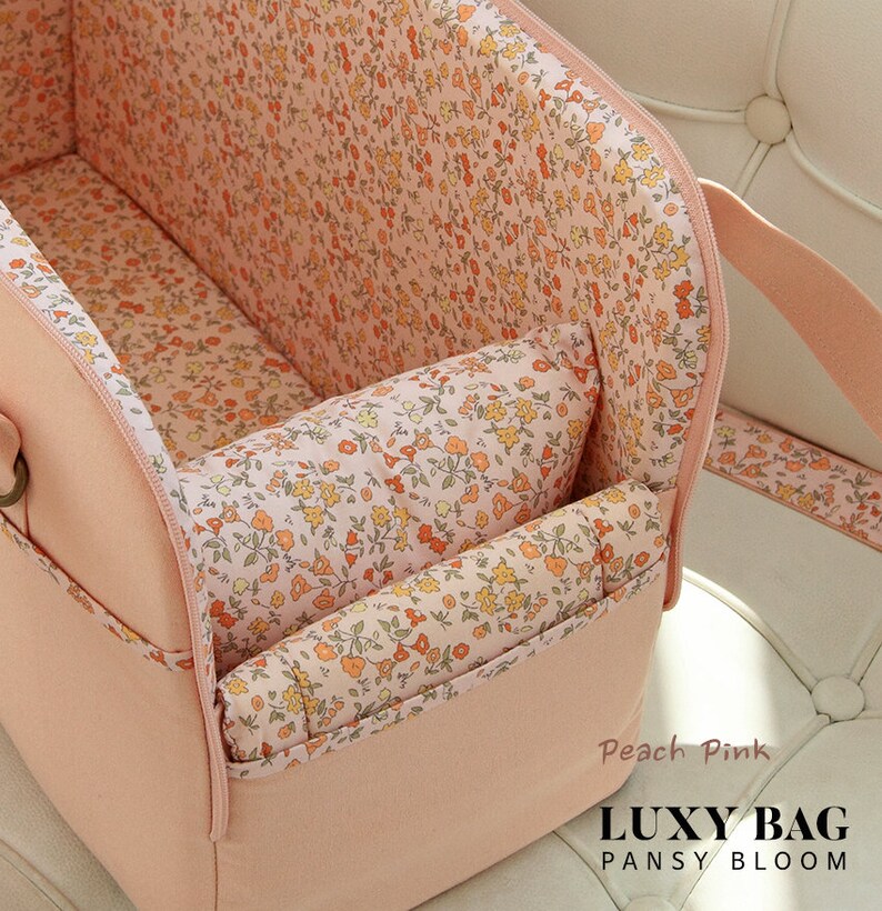 LUXY BAG Peach Pink, Haustier Tragetasche Bild 5