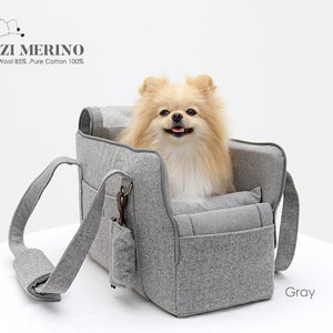 PUTZI BAG MERINO : Pet carrier,Dog carrier image 2