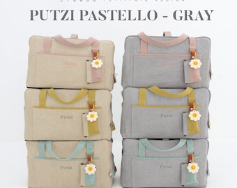 PUTZI PASTELLO - GRAY  : Pet carrier,Dog carrier