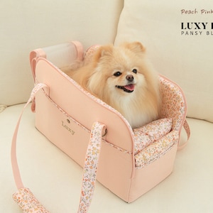 LUXY BAG Peach Pink, Haustier Tragetasche Bild 1