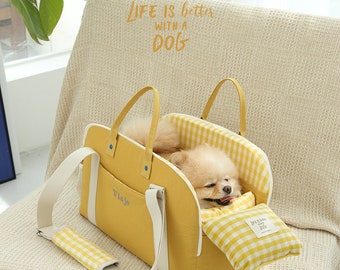 LUXY VIAJE - YELLOW , Pet carrier,Dog carrier