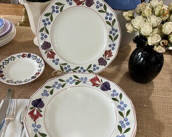 Set of 5. Johnson Brothers Bonjour 7” Plates. England. - Etsy