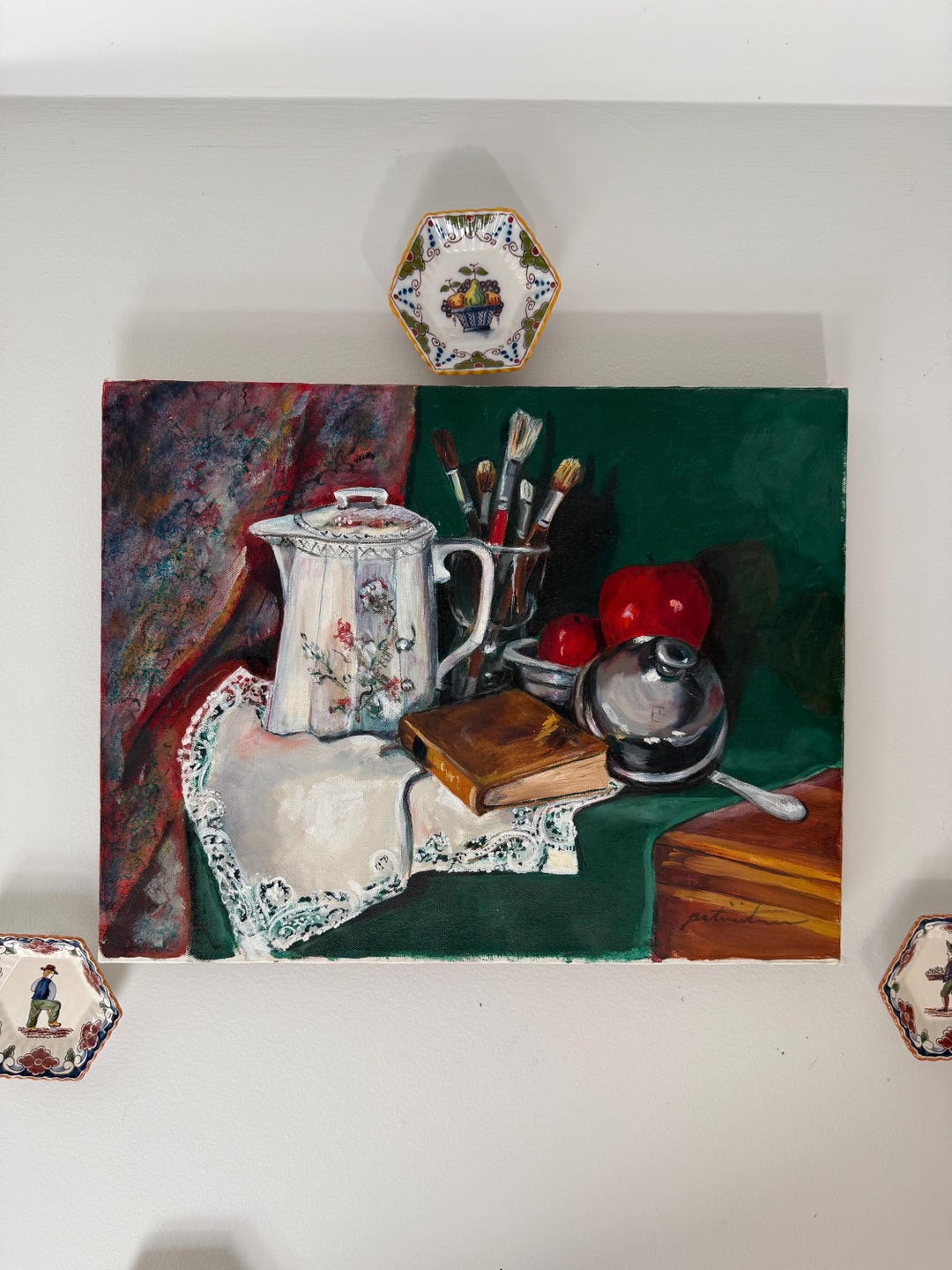 Original Acrylic Still Life Painting on Canvas - 18x14" - Etsy