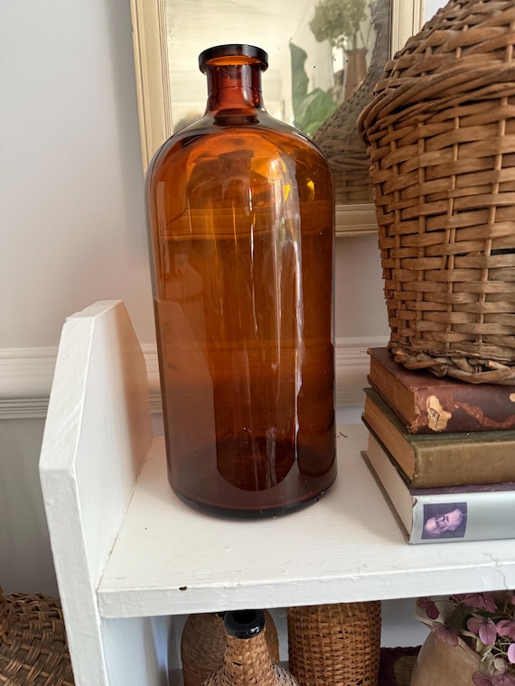 Braune extra große Flasche
