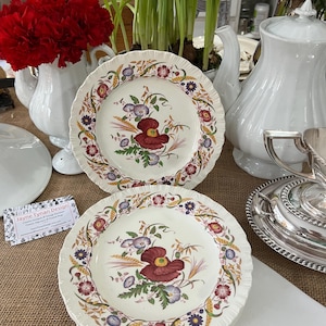 Wedgwood Cornflower 8 &quot;Teller.  6er Set