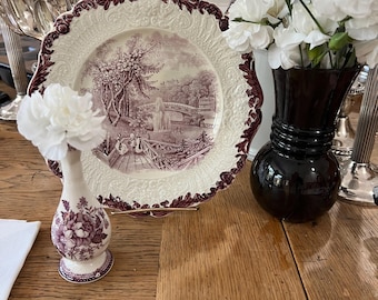 Purple Catskill Moss by Ridgeway England