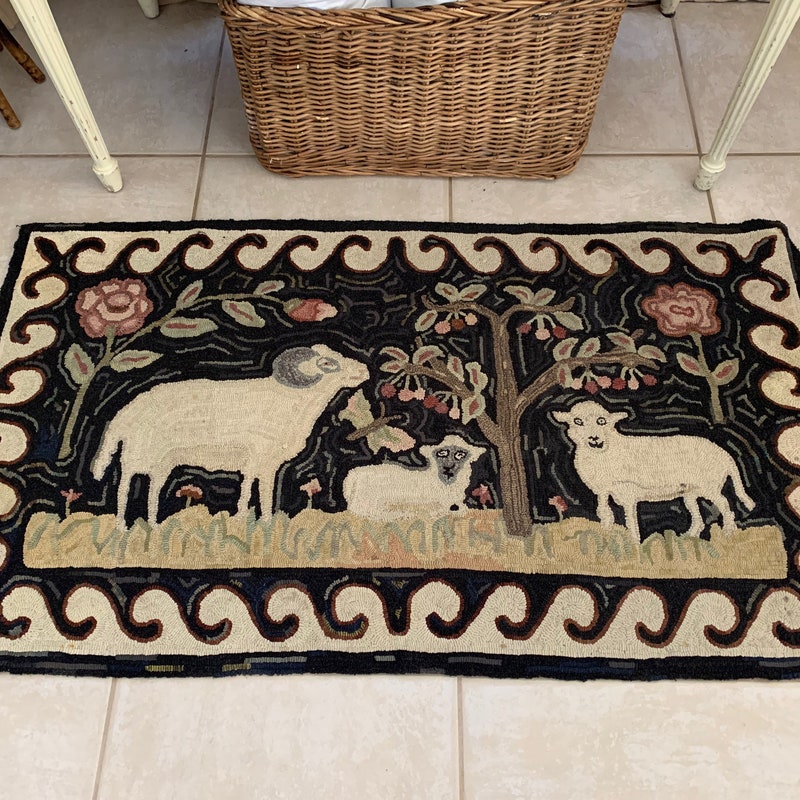 Hooked Rugs - Etsy