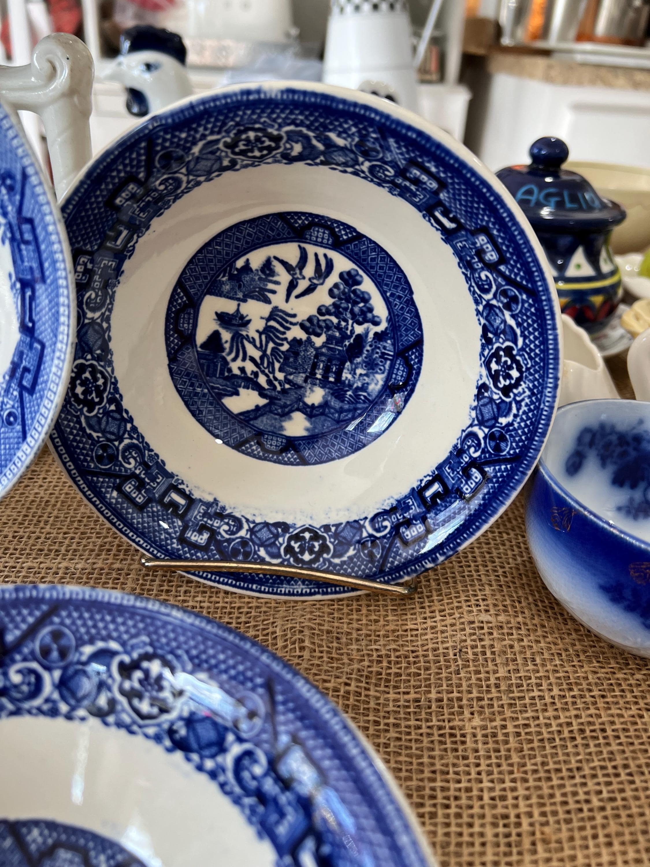 Blue Willow Bowls - Etsy